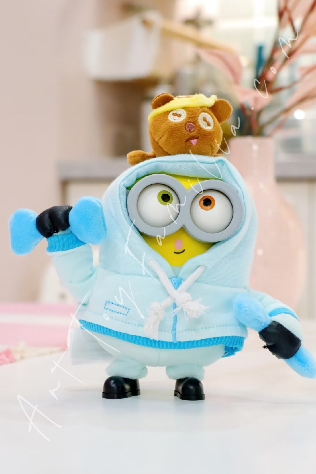 Minions Bob+Tim Better Together Series Vinyl Plush Pendant