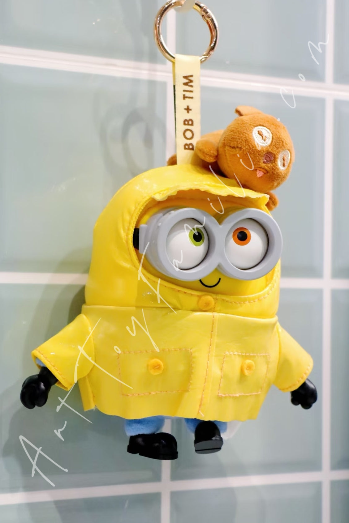 Minions Bob+Tim Better Together Series Vinyl Plush Pendant