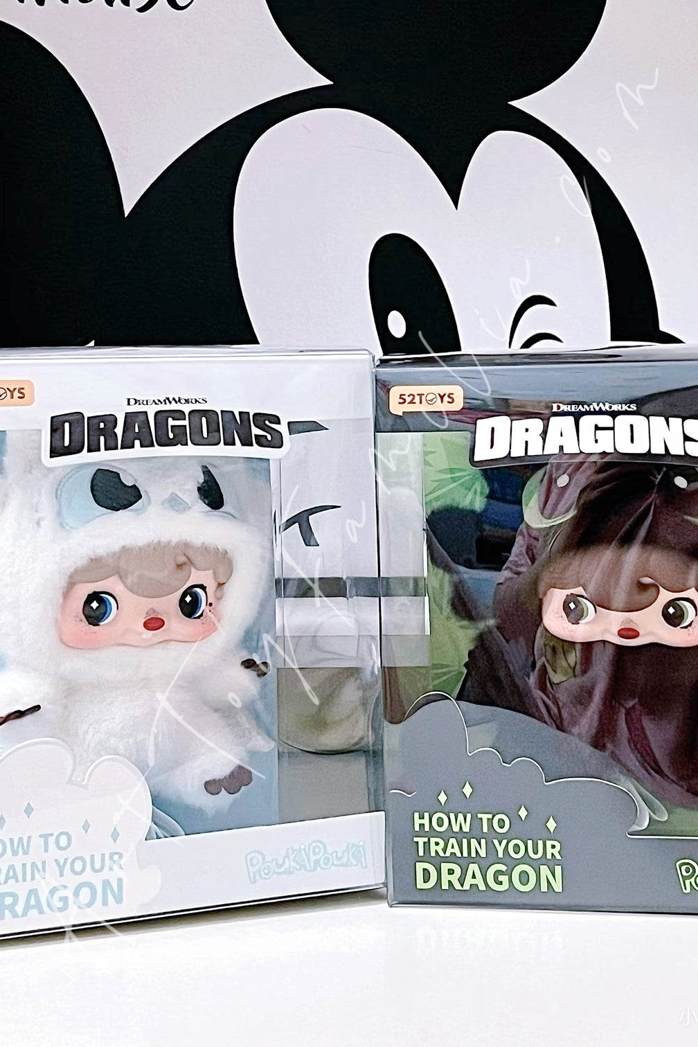 PoukaPouka x How to Train Your Dragon Series Vinyl Plush Toy