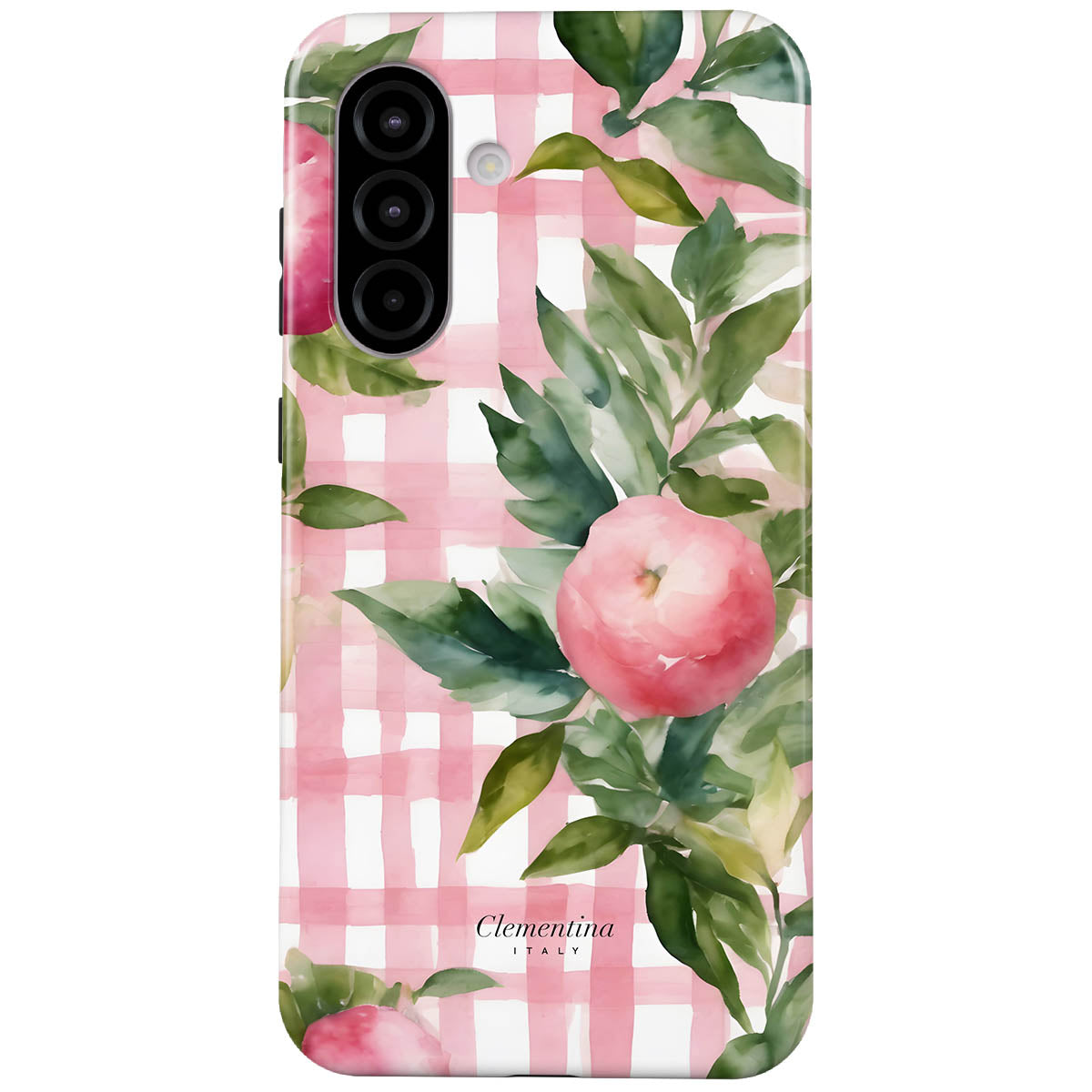 Gingham and Florals Tough Case