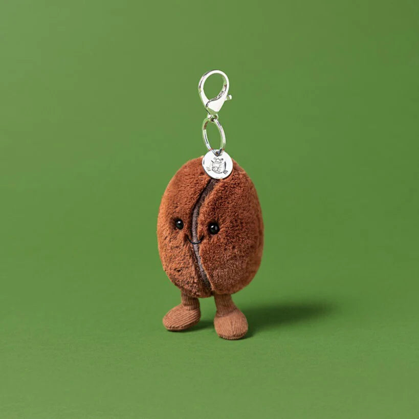 Jellycat Amuseables Coffee Bean Bag Charm