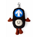 AU Crossing button Keychain