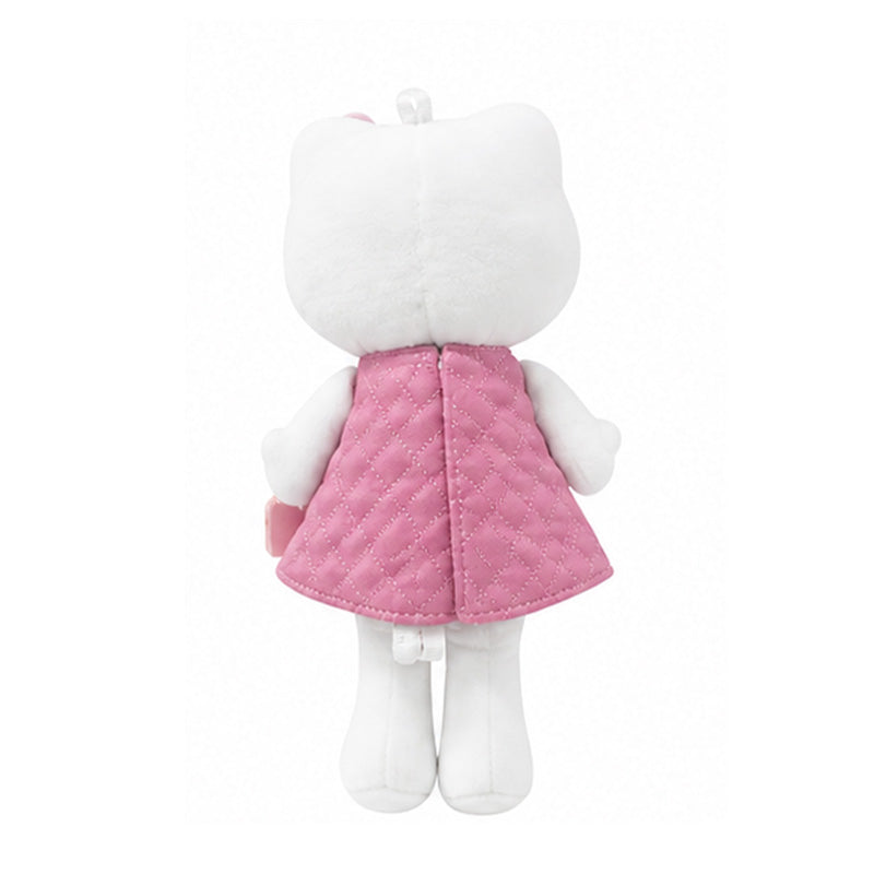 Hello Kitty Fantasy Pink Quilt Dress Long Leg Keychain
