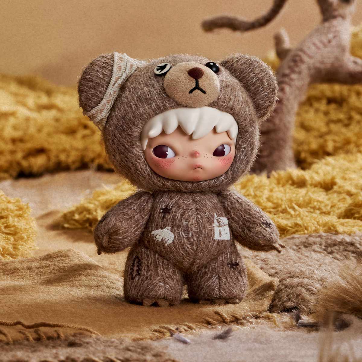 POPMART Hirono Road Journal Series-Plush Doll Pendant Blind Box