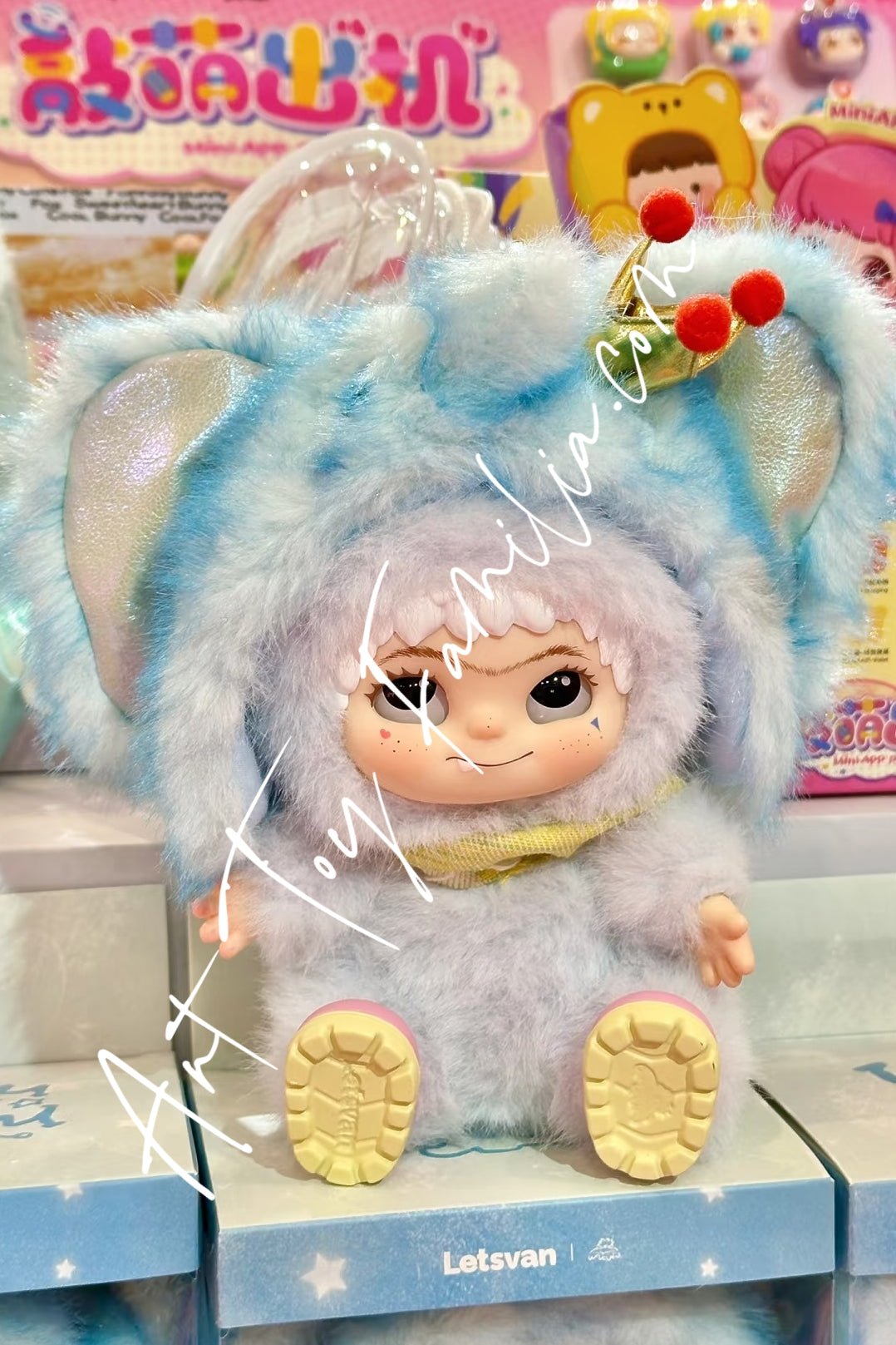 Wakuku Ton Ton Blue Starlight Plush