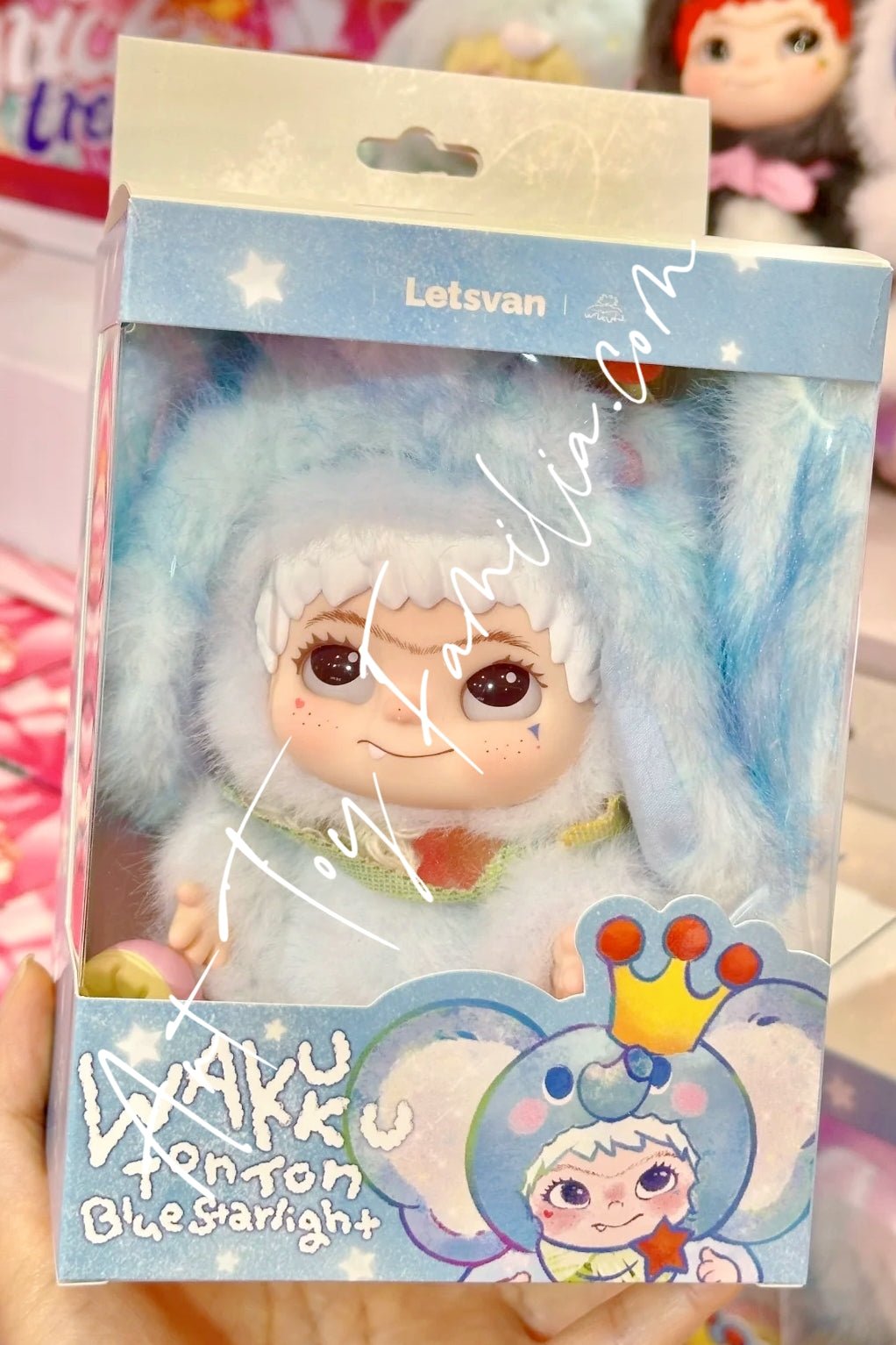 Wakuku Ton Ton Blue Starlight Plush