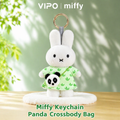 VIPO Miffy Panda Series Plush Keychain