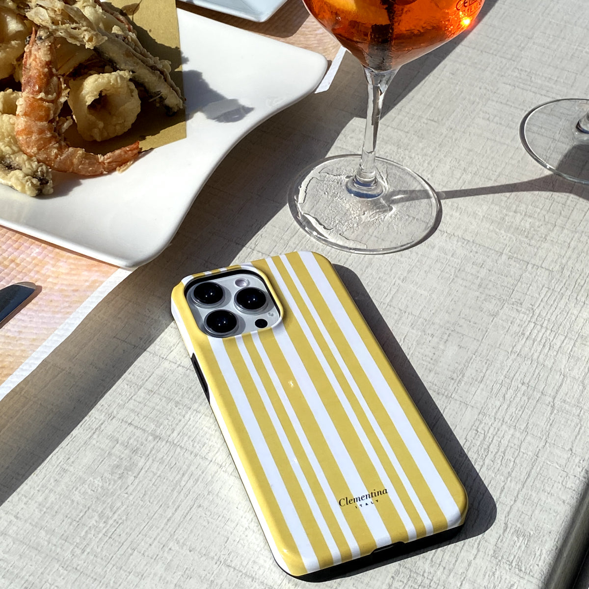 Yellow Stripes Tough Case