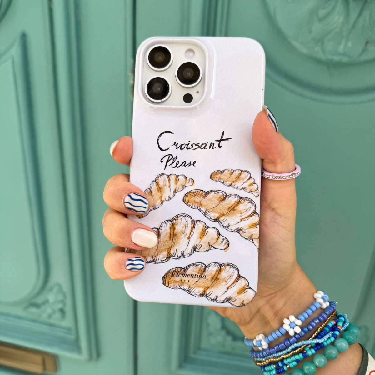 Croissant Please Tough Case