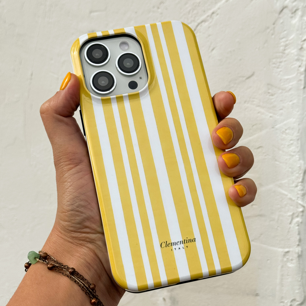 Yellow Stripes Tough Case
