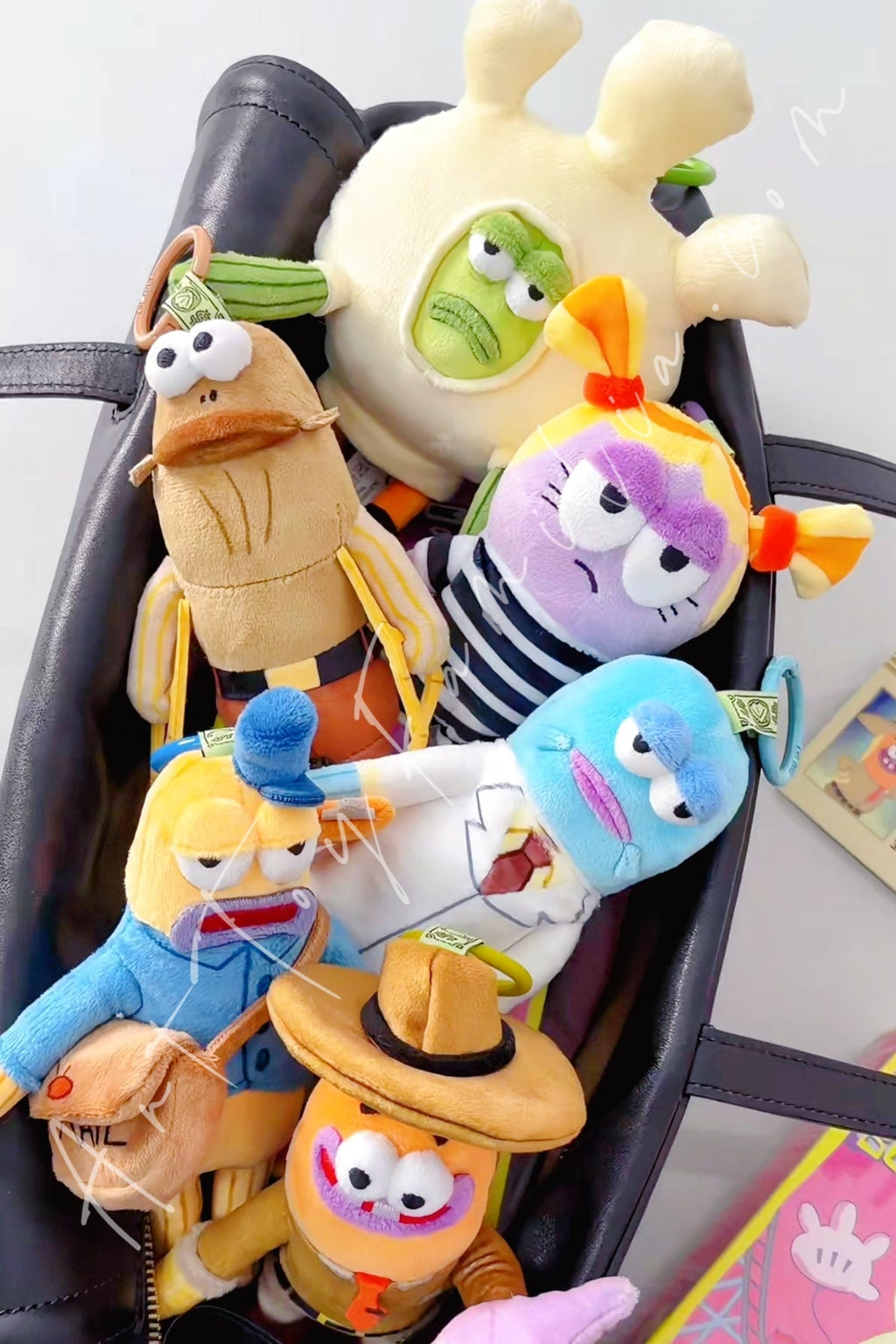 Residents of Bikini Bottom-Whimsical Plush Part 2