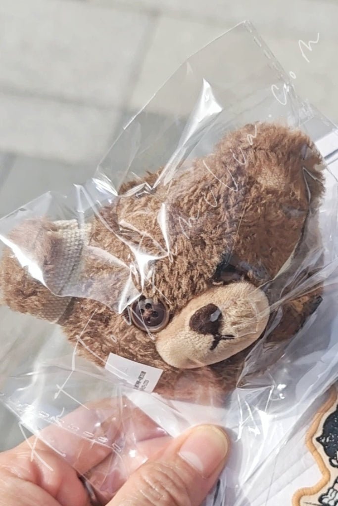 Hirono Bear Head Plush Pendant