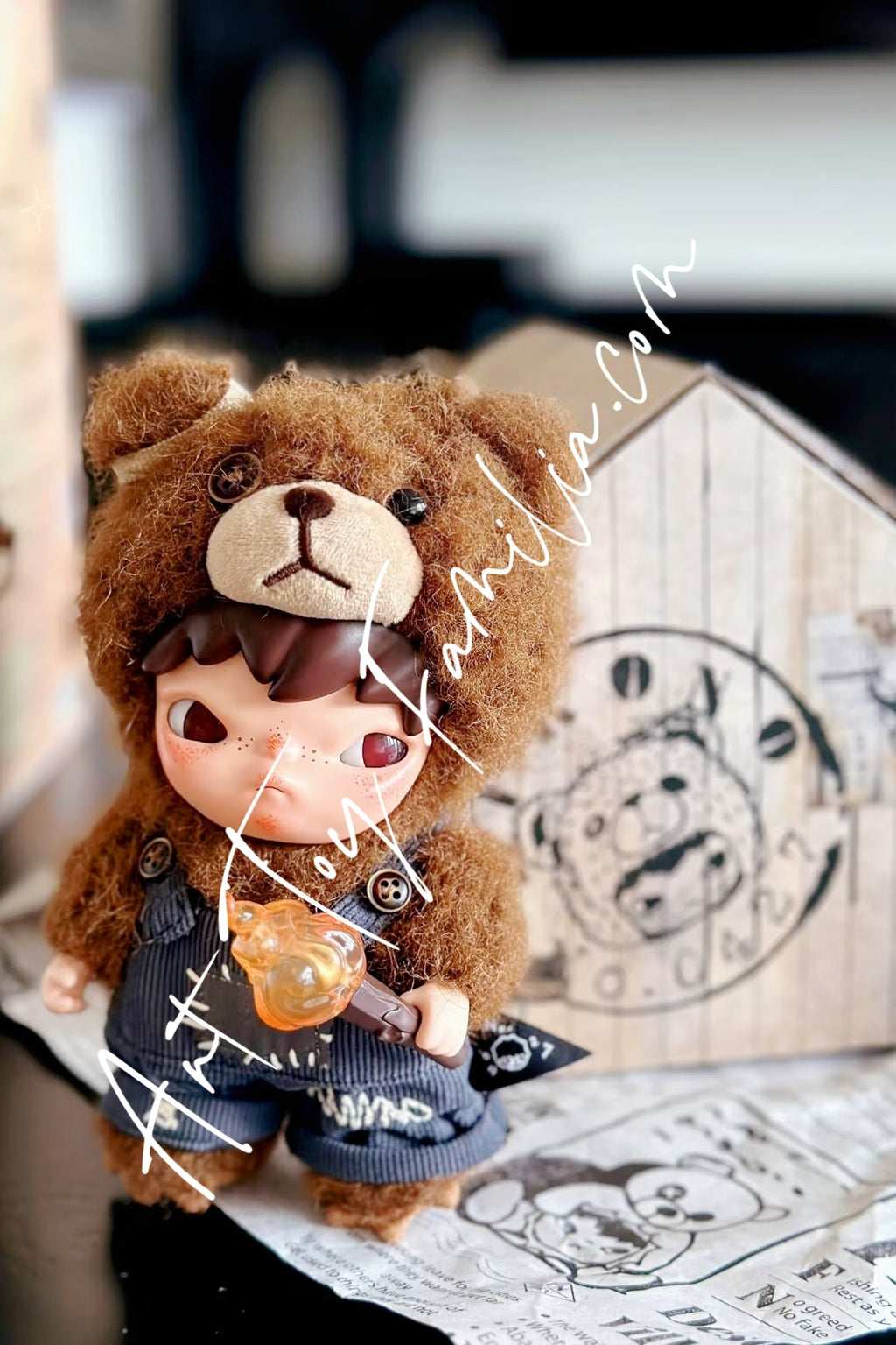 Hirono Living Wild-Fight For Joy Plush Doll