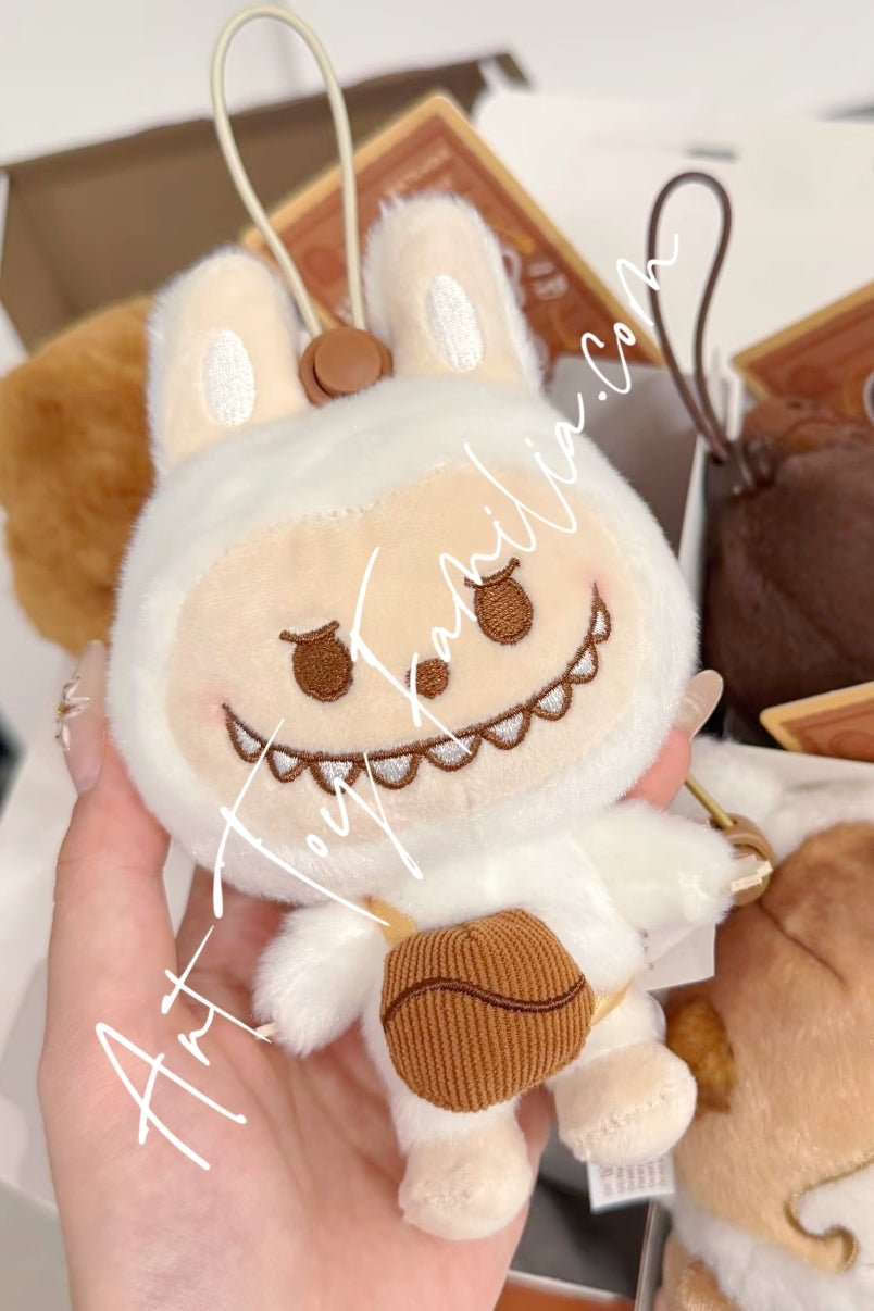 Pop Bean Coffee Factory Series Plush Pendant