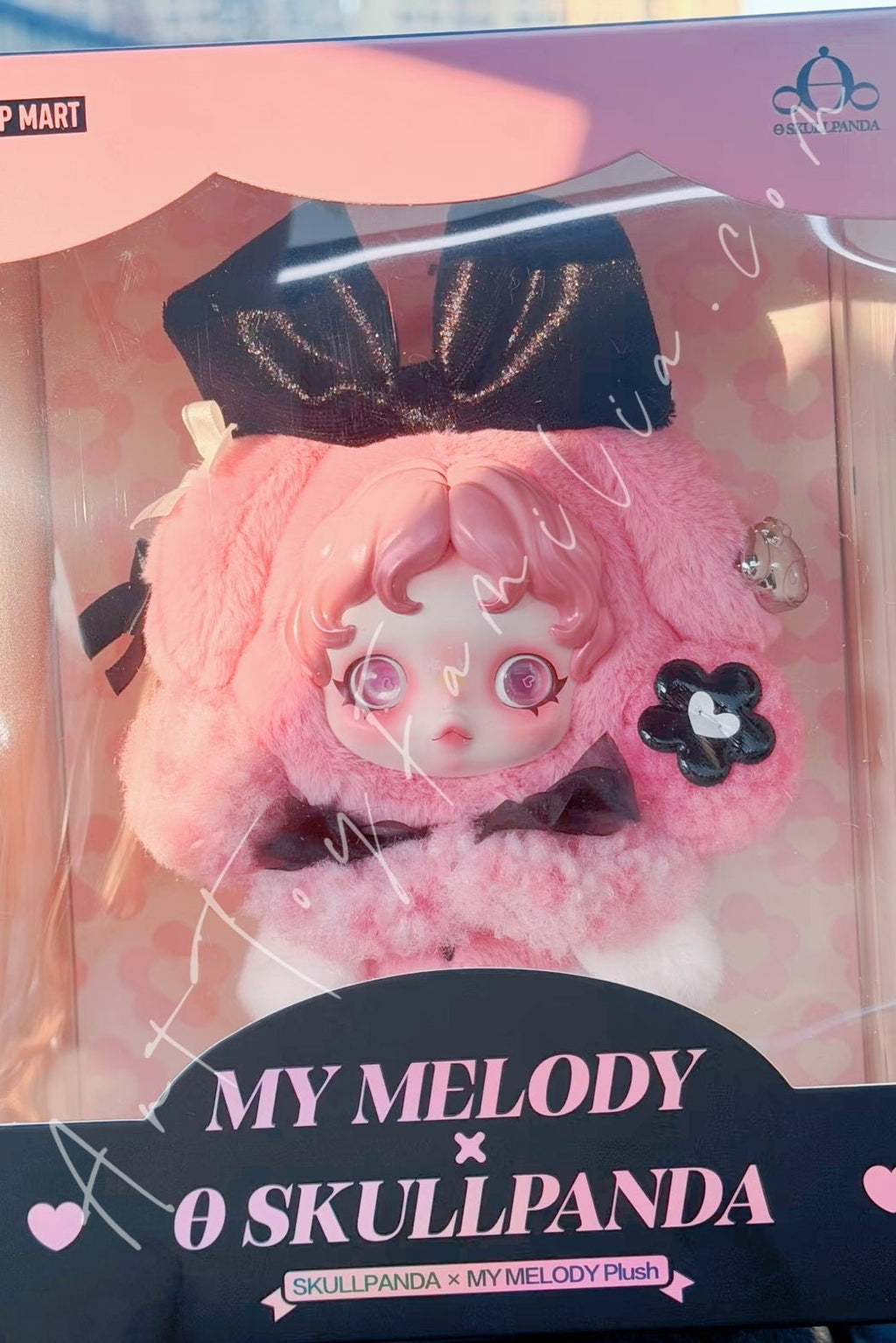 Skullpanda × My Melody Plush Pendant
