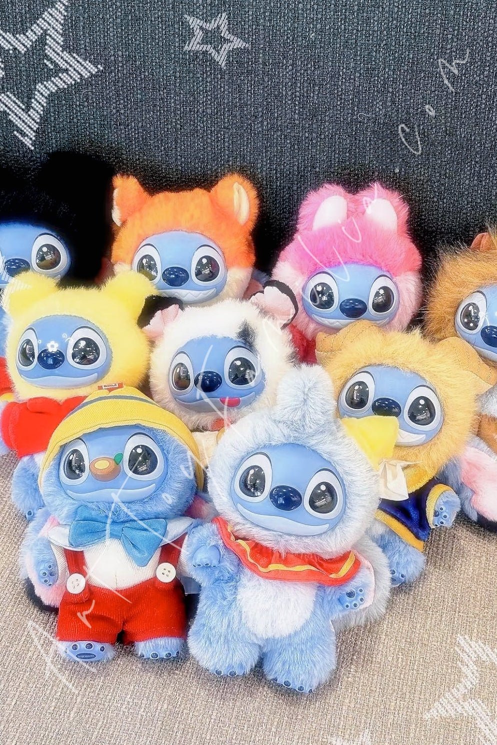 Stitch Adventure Series Vinyl Plush Pendant