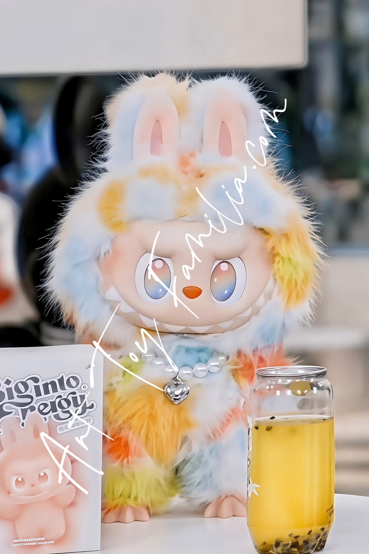 The Monsters Labubu Big Into Energy Series-Rock The Universe Vinyl Plush Doll