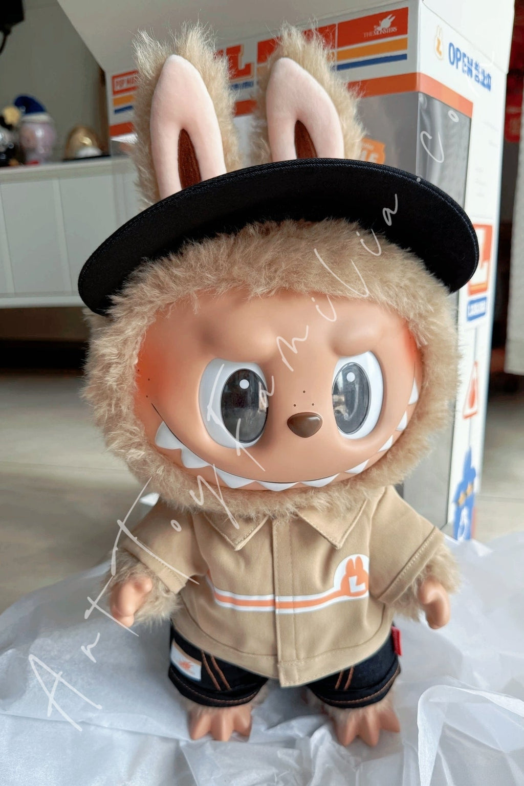 The Monsters Labubu The Naughty Cashier Vinyl Plush Doll