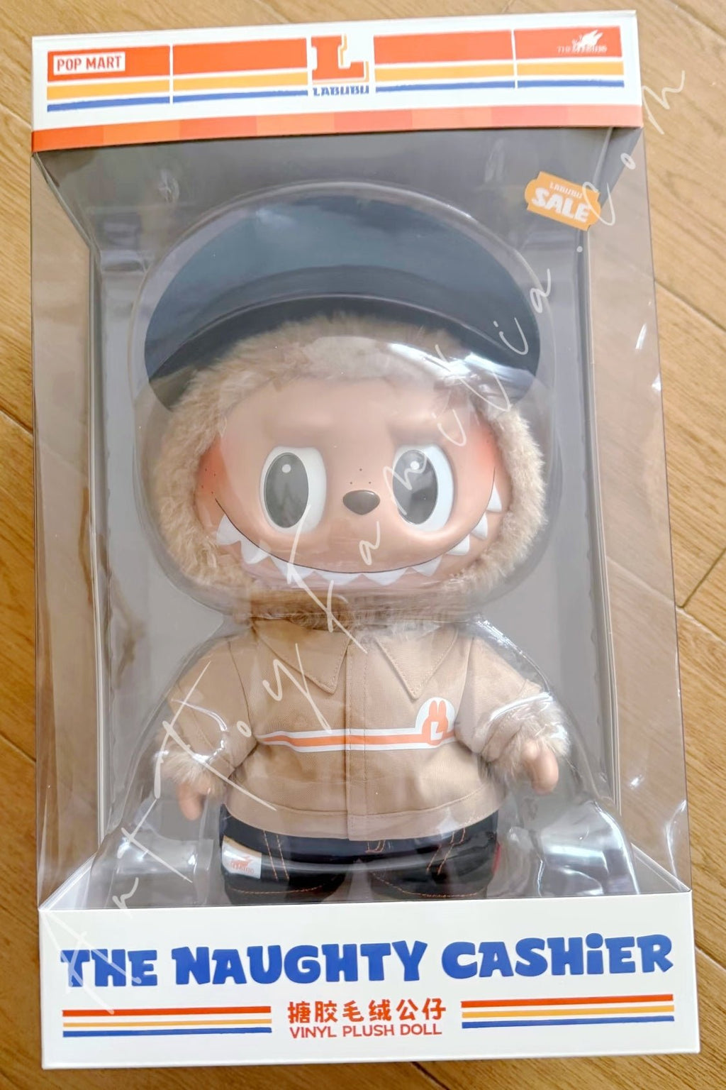The Monsters Labubu The Naughty Cashier Vinyl Plush Doll