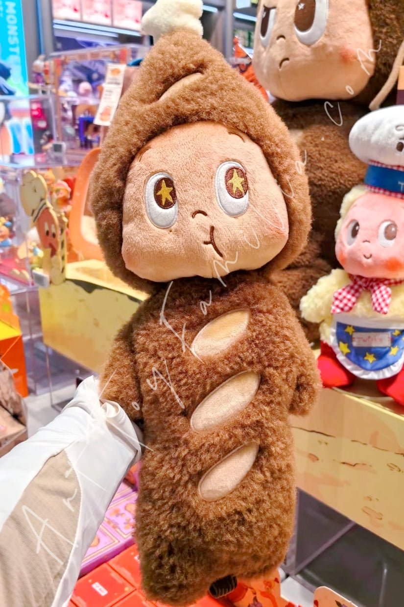 Twinkle Twinkle Moon Gelato Series Plush Baguette Bag