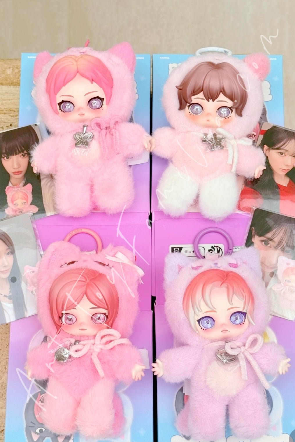 aespa Fluffy Club Series Vinyl Plush Doll Pendant