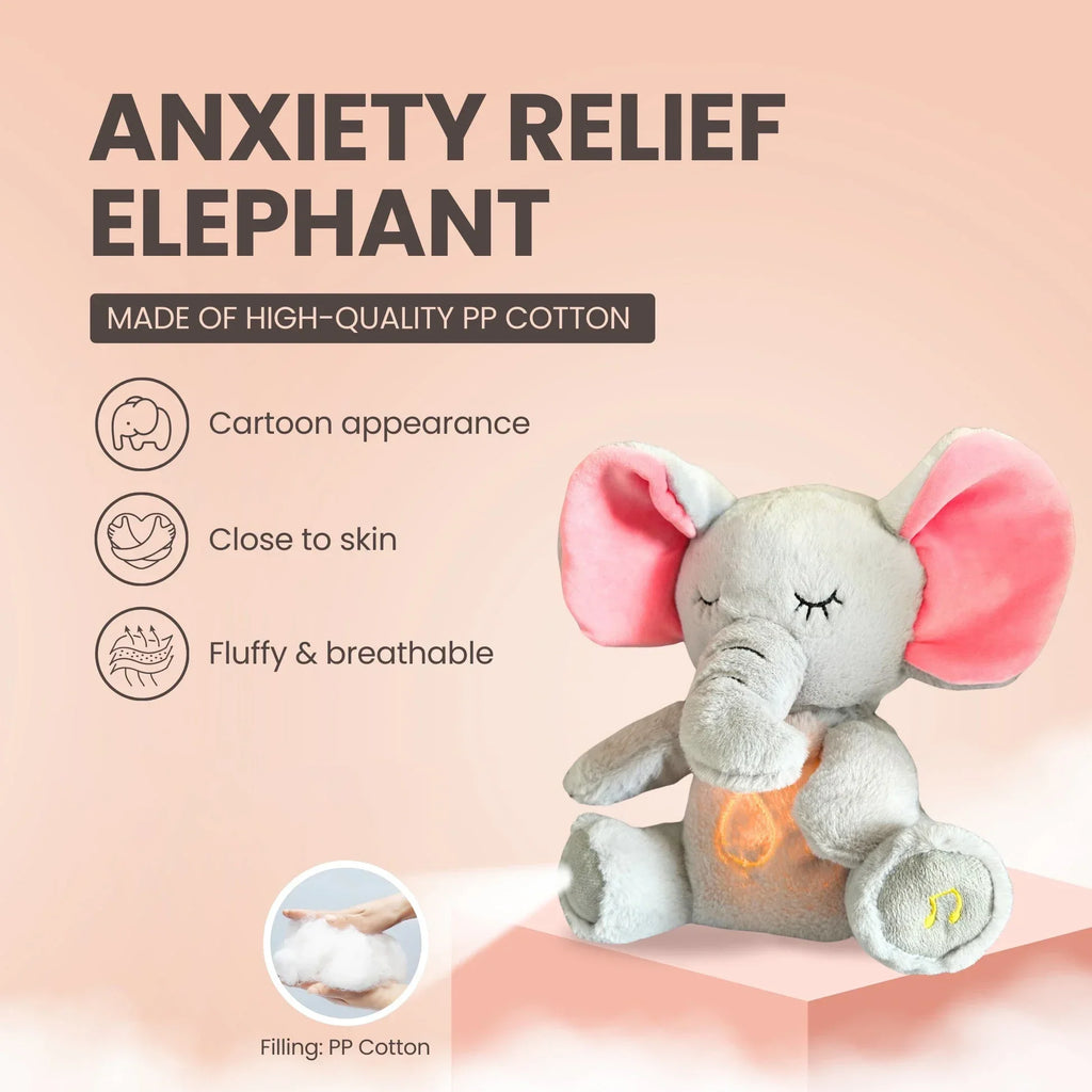 Elephant Breathing Musical Plush Toy
