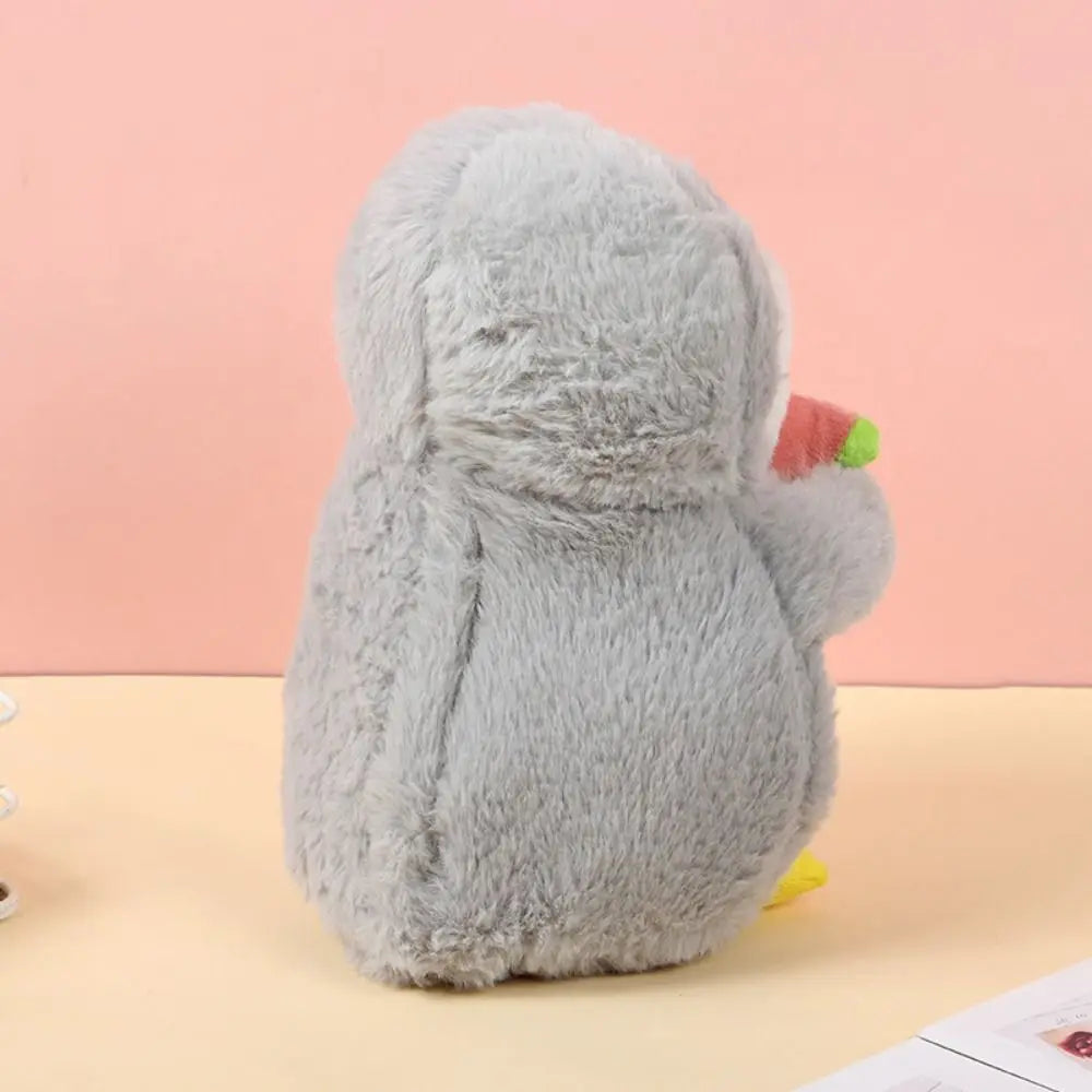Penguin Watermelon Breathing Musical Plush Toy
