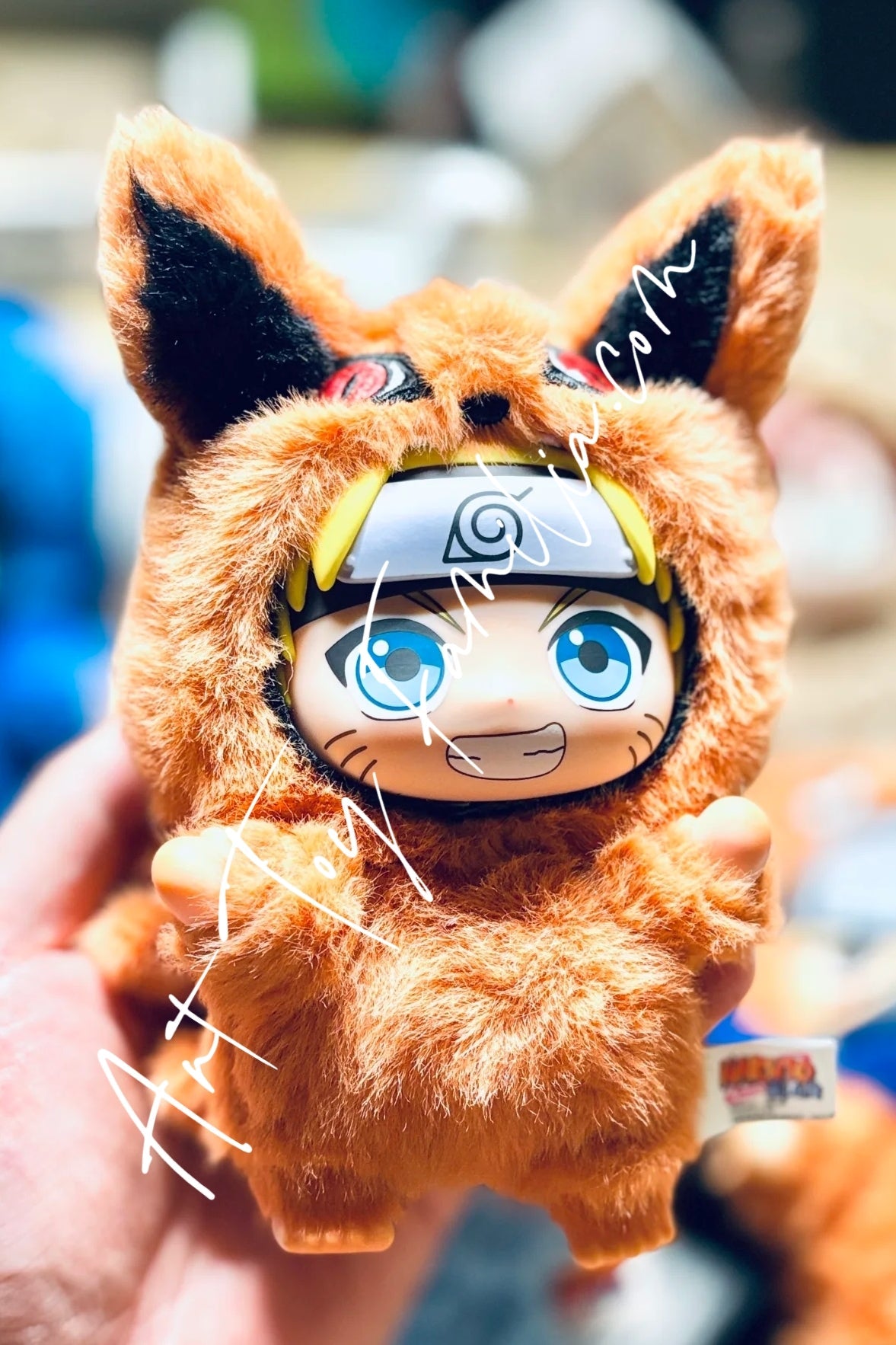 Naruto Shippuden Cute Beast Party Series Plush Keychain