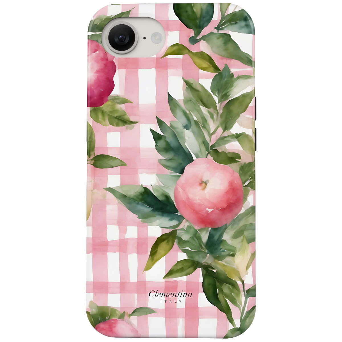 Gingham and Florals Tough Case