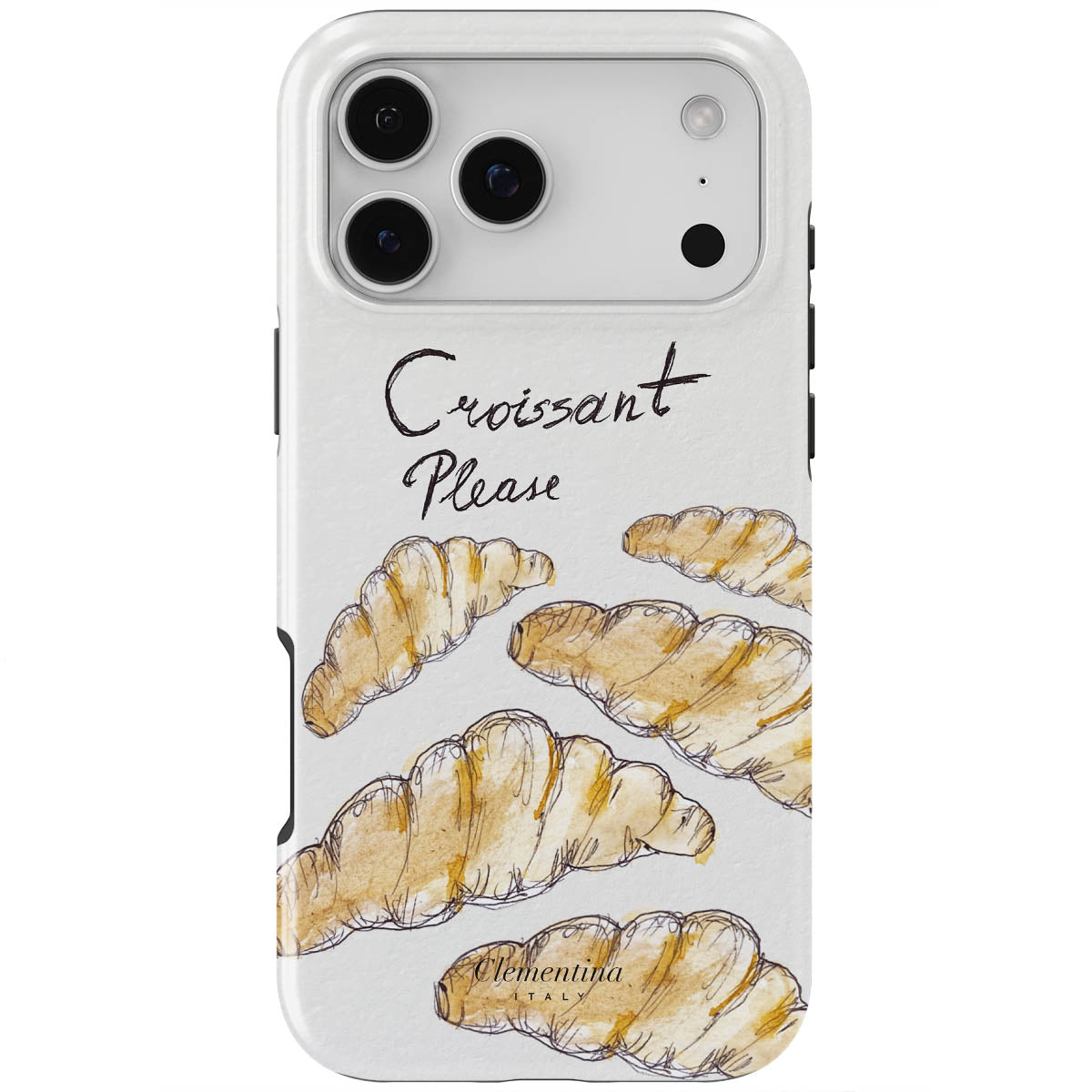 Croissant Please Tough Case