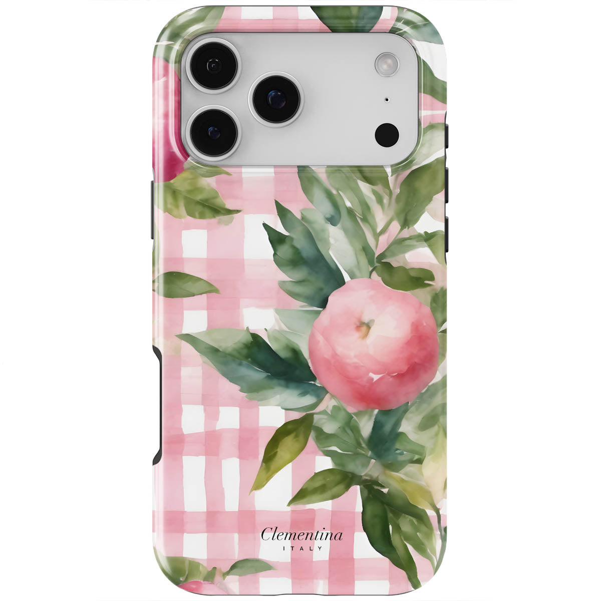 Gingham and Florals Tough Case
