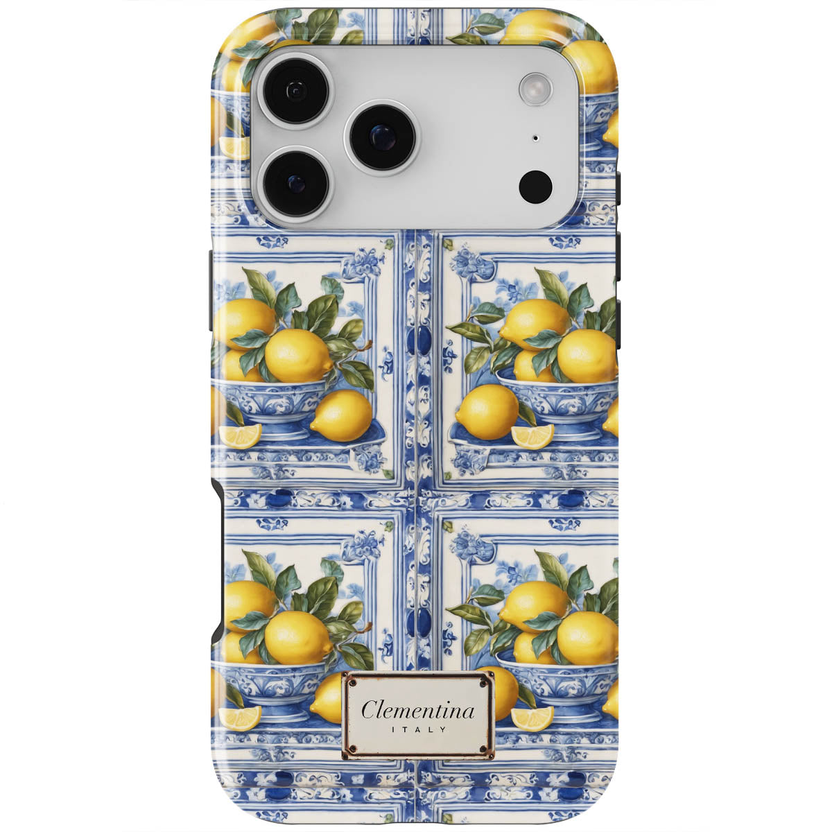 Lemon Majolica Tough Case