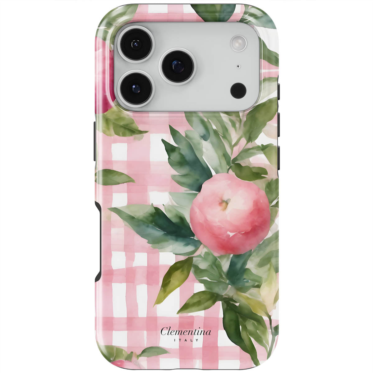 Gingham and Florals Tough Case