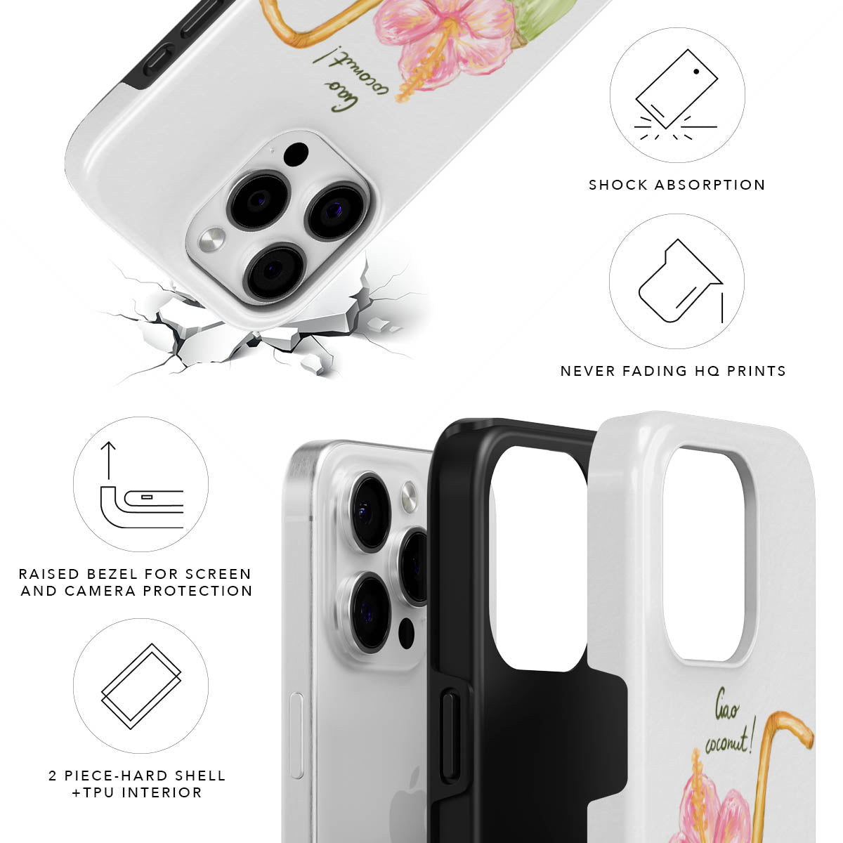 Ciao Coconut Tough Case