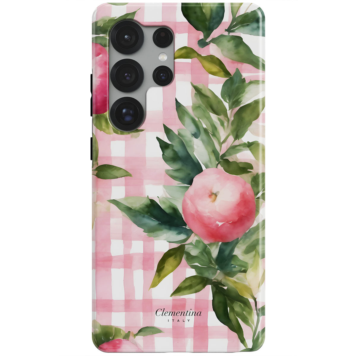 Gingham and Florals Tough Case