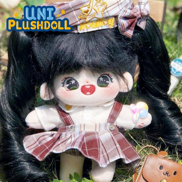 Uni Plush Doll Original Plushies Black girl/boy Cotton Doll Plush 20 CM