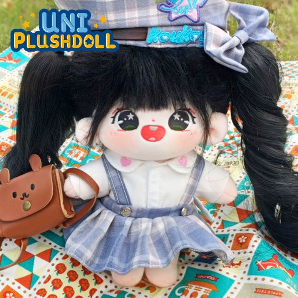 Uni Plush Doll Original Plushies Black girl/boy Cotton Doll Plush 20 CM